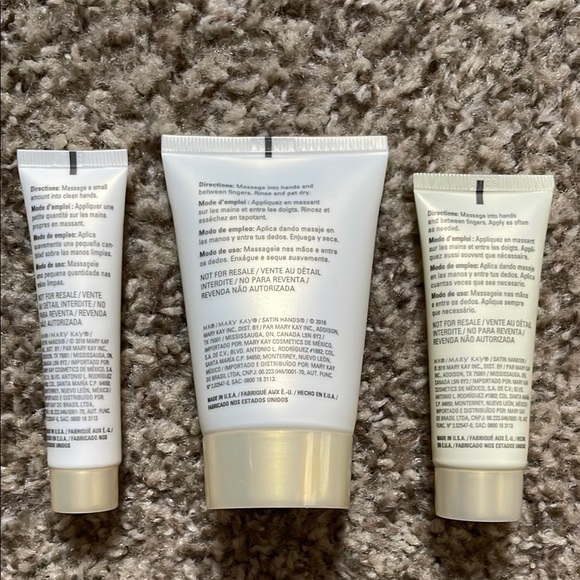 Mary Kay Travel Size Satin Hands Pampering Set White Tea & Citrus - Picture 4 of 5